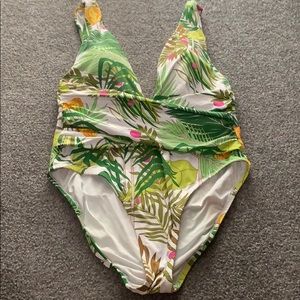 Trina Turk Tropical Print One Piece 🐠🐟